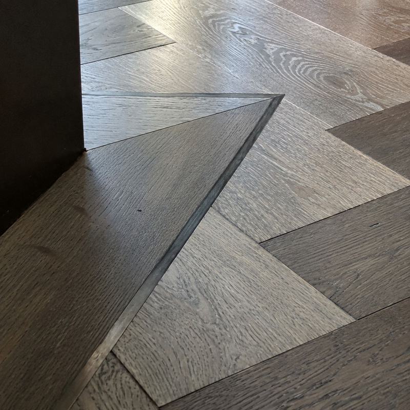 Motif à cadres avec filet, détail